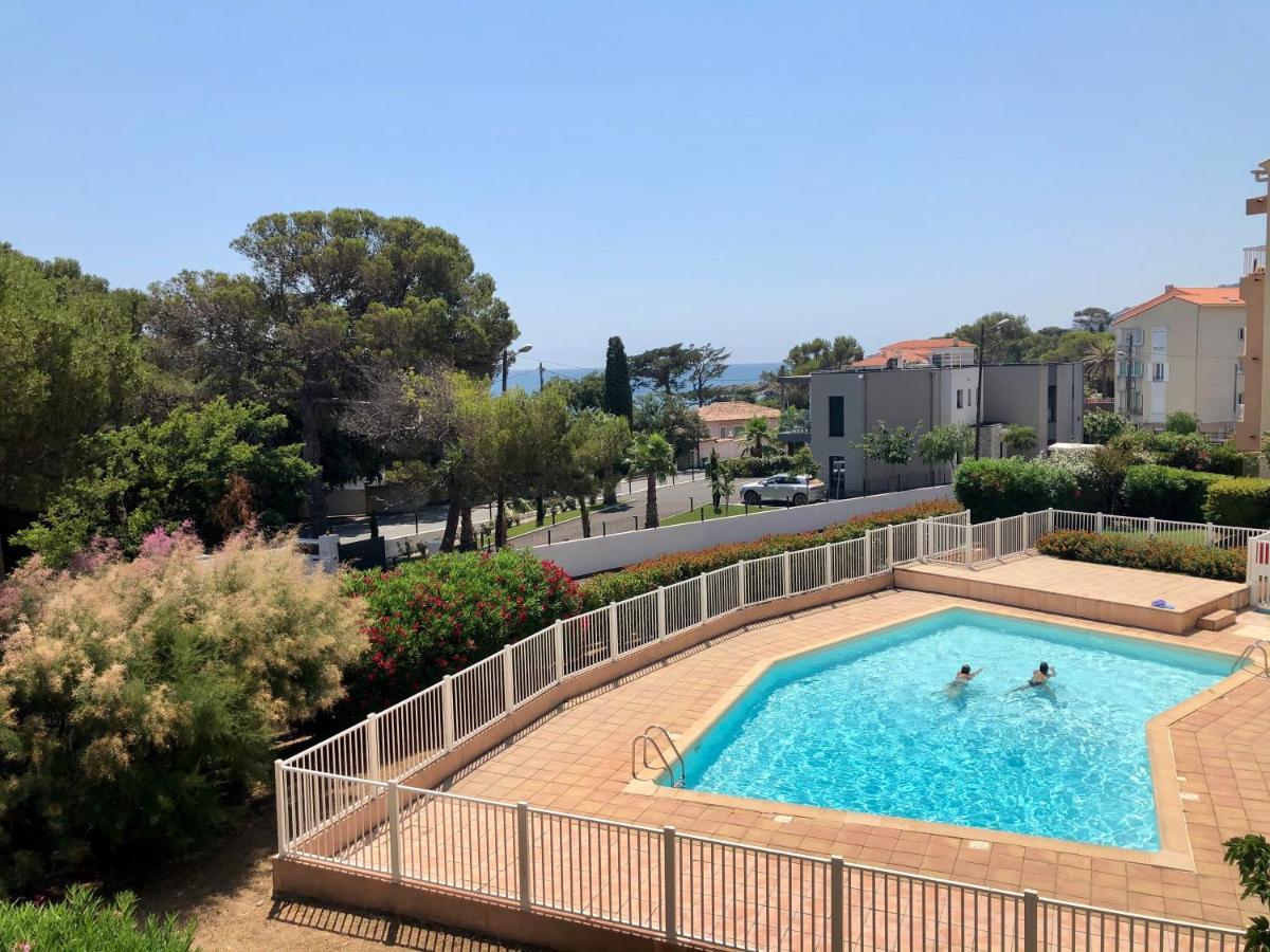 Apartment Newly Renovated Aircond-Wifi-Pool-Sea View-150M To Beaches- サン・エギュルフ エクステリア 写真